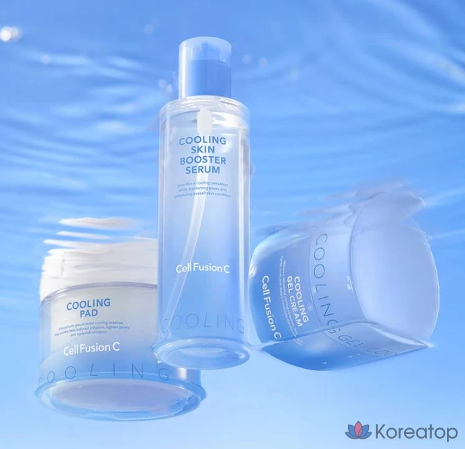 Тонер Cell Fusion C Cooling Skin Booster Serum 3-piece Set, 1 шт.