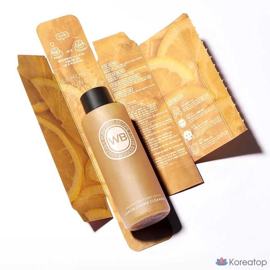 Пилинг-пенка Wonder Bath Lemon Cleansing Pack, 200 мл, 1 шт.