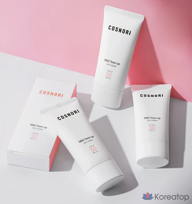 Солнцезащитный крем Cosnori Mild Tone Up Sun Cream SPF50+ PA++++, 50 мл, 1 шт.