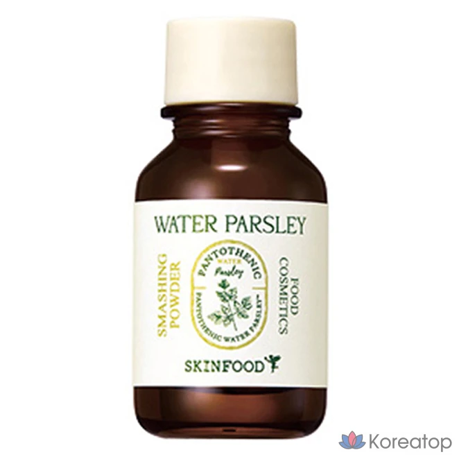 Пудра для лица Skinfood Pantothenic Water Parsley Smashing Powder, 15 мл, 1 шт.