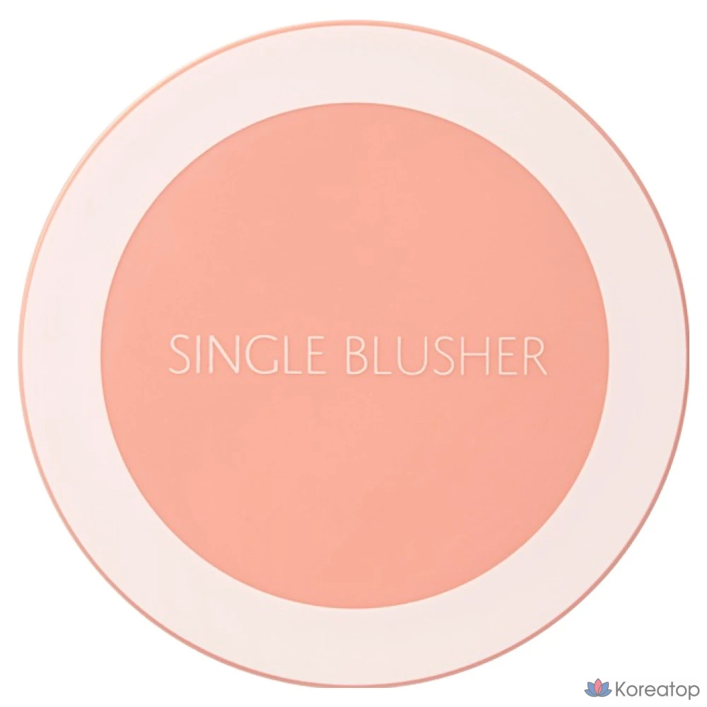 Румяна The Saem Saemmul Single Blusher, оттенок CR07 Mango Peach, 5 г, 1 шт.