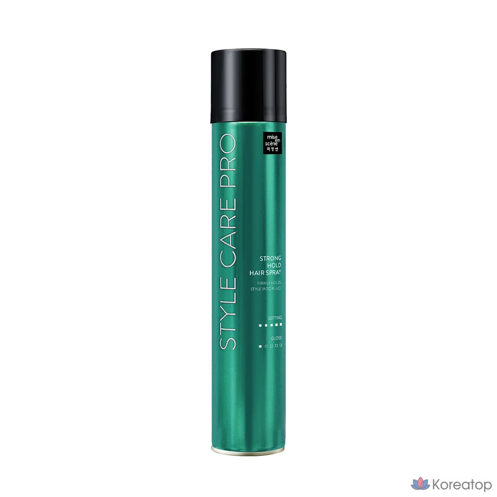 Лак для волос Mise en Scene Style Care Pro Strong Hold Hair Spray, 300 мл, 1 шт.