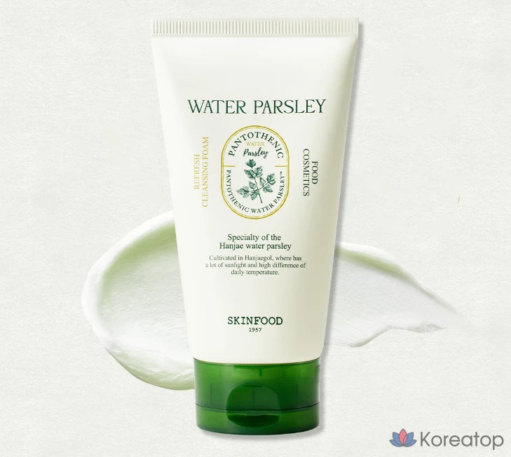 Очищающая пенка Skinfood Pantothenic Water Parsley Refresh Cleansing Foam, 150 мл, 1 шт.