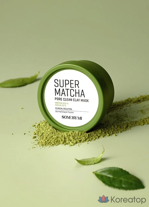 Очищающая глиняная маска Some By Mi Super Matcha Pore Clean Clay Mask, 100 г, 1 шт.