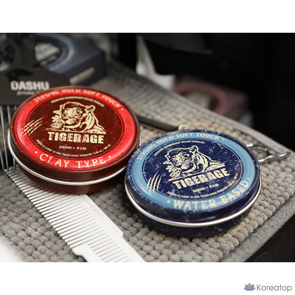Воск для волос DASHU Classic Tiger Rage Water-based Pomade Hair Wax, 168 мл, 1 шт.