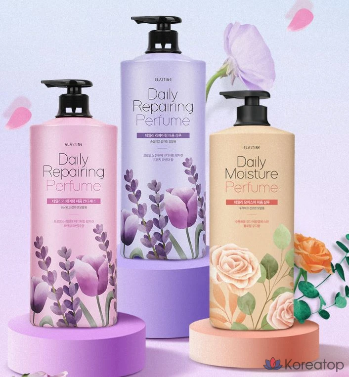 Шампунь Elastine Daily Repairing Perfume Shampoo French Lavender, 1.1 л, 1 шт.