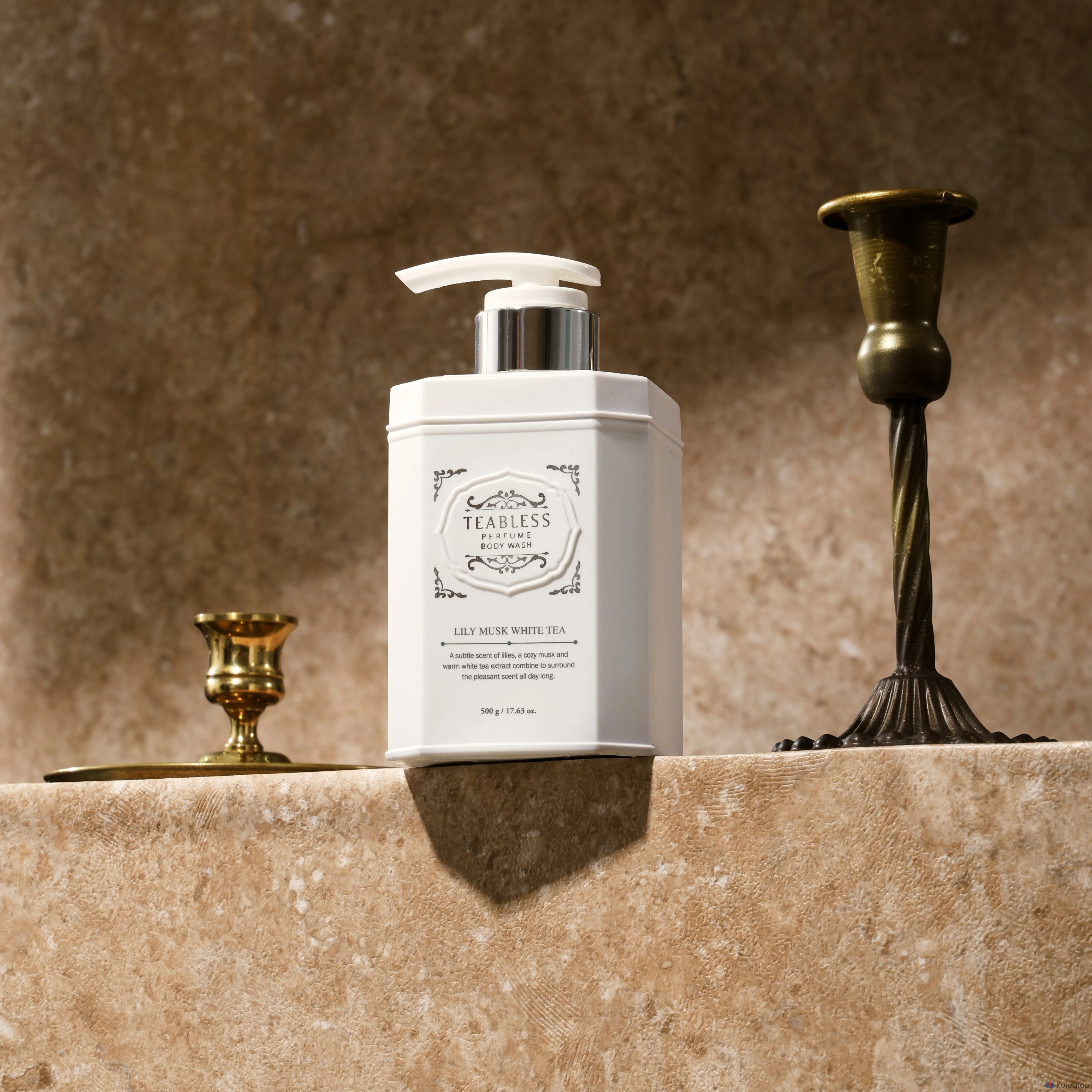 Гель для душа TEABLESS Perfume Body Wash White Tea Lily Musk, 500 г, 1 шт.