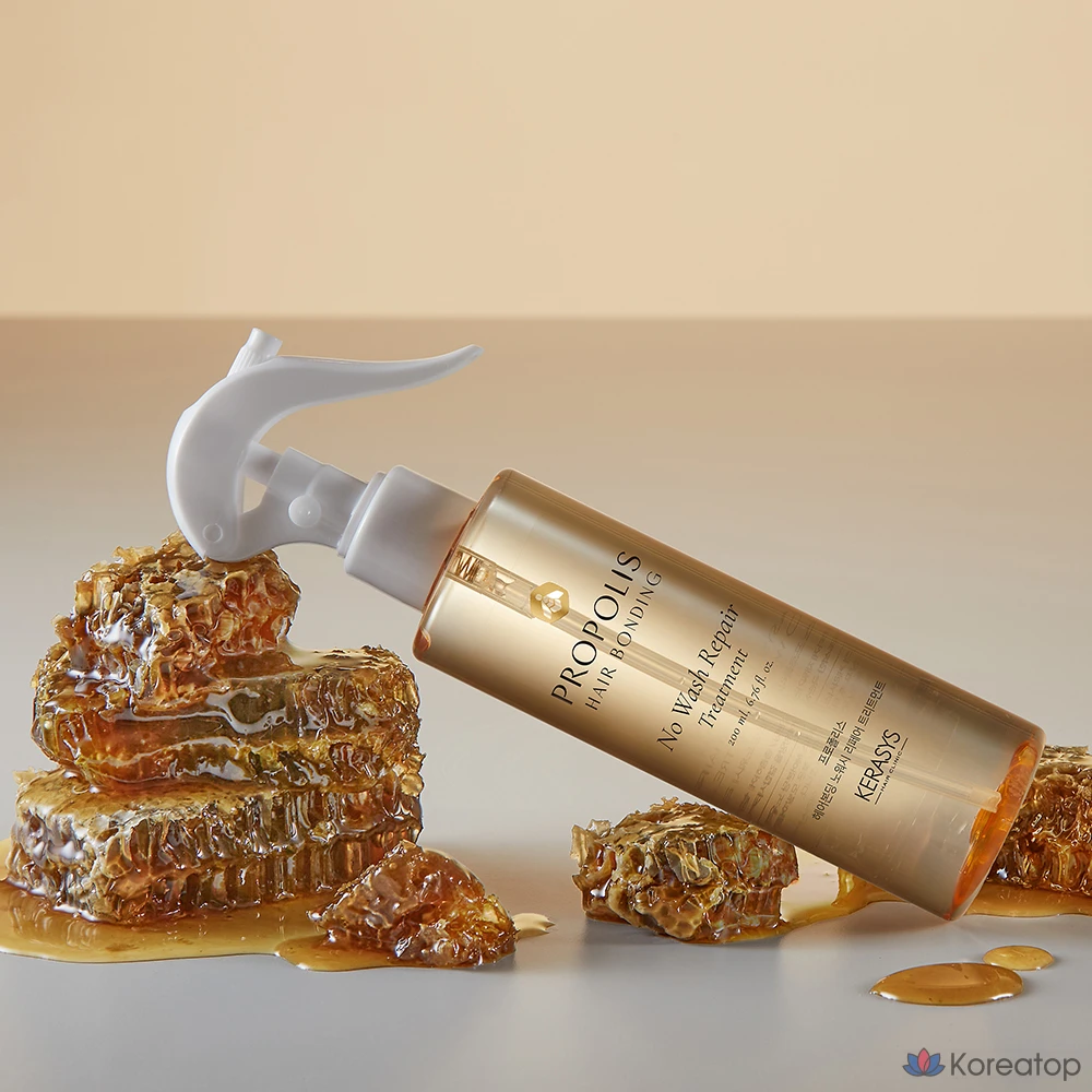 Несмываемый уход для волос KeraSys Propolis Hair Bonding No-Wash Repair Treatment, 200 мл, 1 шт.