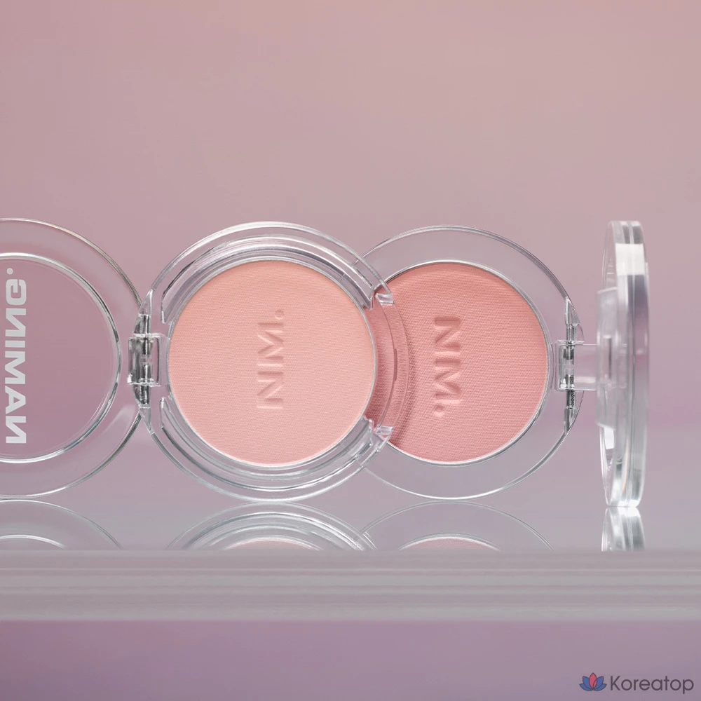 Румяна для щек NAMING Fluffy Powder Blush, оттенок Chippy, 1 шт.