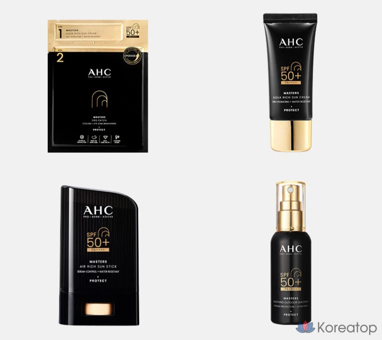 Солнцезащитный спрей AHC Masters Soothing Outdoor Sun Spray SPF50+ PA++++, 55 мл, 1 шт.