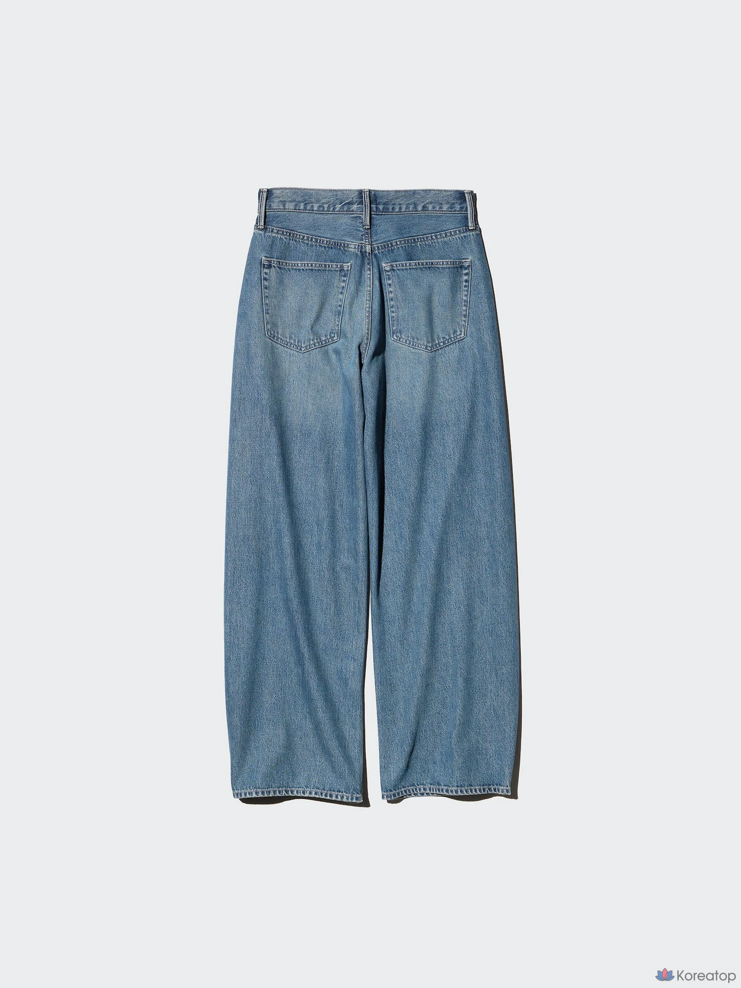 Джинсы Uniqlo Baggy Barrel Leg Jeans, длина 80 см, фото 5