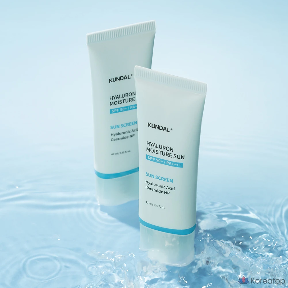 Солнцезащитный крем Kundal Hyaluron Moisture Sun Cream, 40 мл, 1 шт.