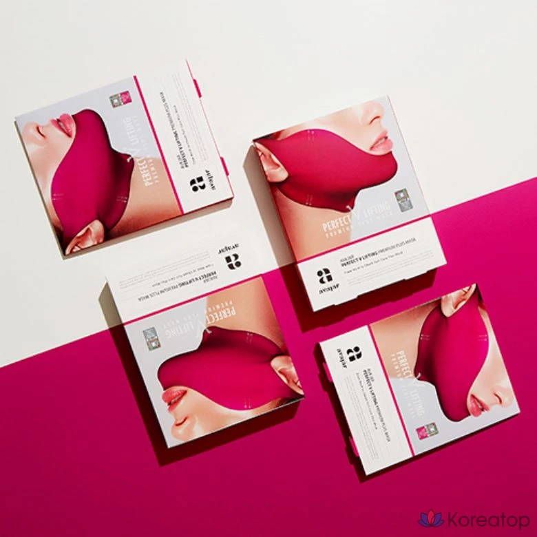 Тканевая маска для лица LOLO SKINNY Perfect V Lifting Premium Plus Mask, 20 шт., фото 9