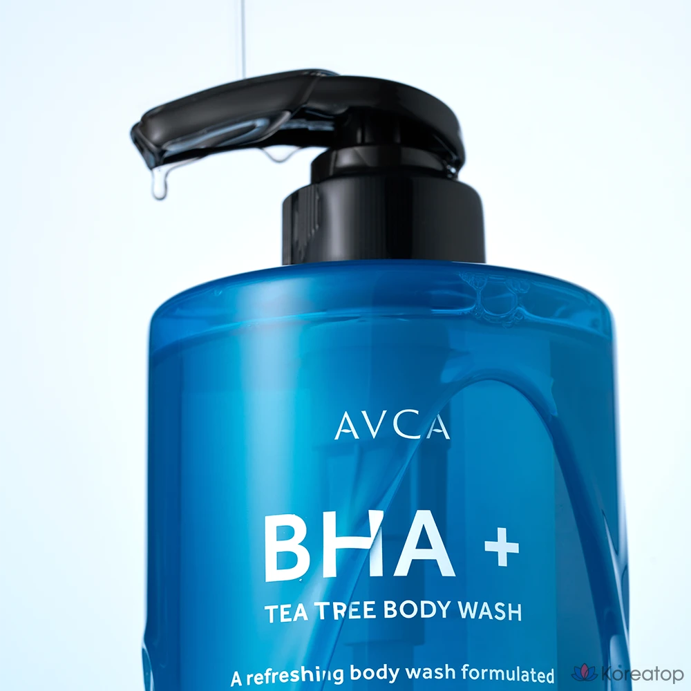 Гель для душа AVCA BHA Plus Tea Tree Acne Care, 800 мл, 1 шт.