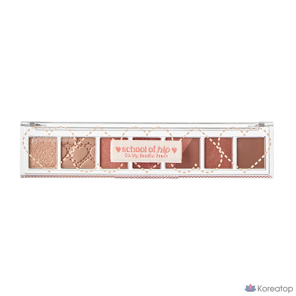 Палетка теней для век Peripera All Take Mood Palette 24AD School of Hip, оттенок 9 Yare Yare Motmalrineun Boksung-a, 1 шт.