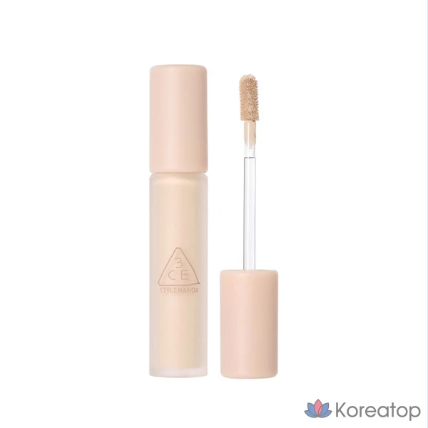 Тонер 3CE Skin Fit Cover Liquid Concealer, оттенок Soft Medium, 1 шт.