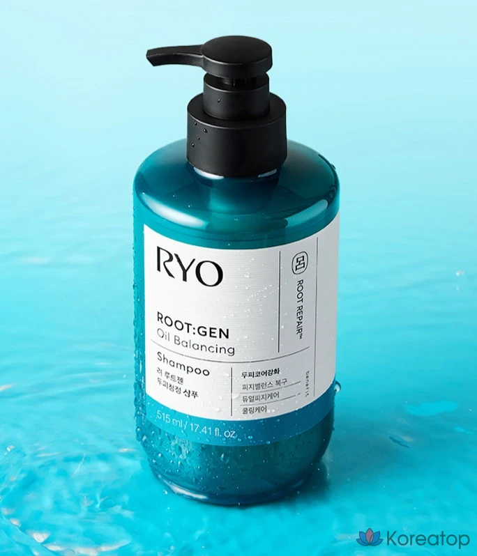 Шампунь Ryo Rootgen Scalp Core Strengthening Scalp Purifying Shampoo, 515 мл, 1 шт.