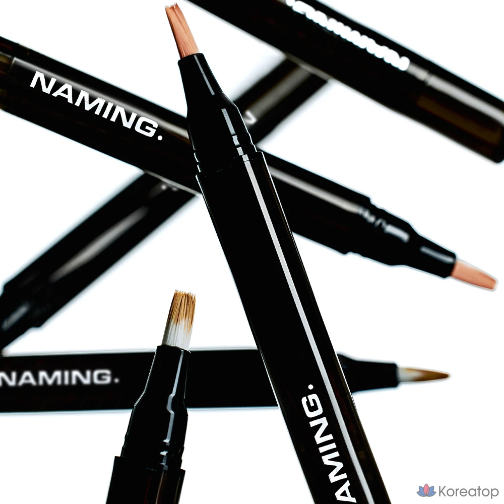 Консилер NAMING Skin Fit Concealer Brush, оттенок P00 Peach Beige, 2.2 мл, 1 шт., фото 4