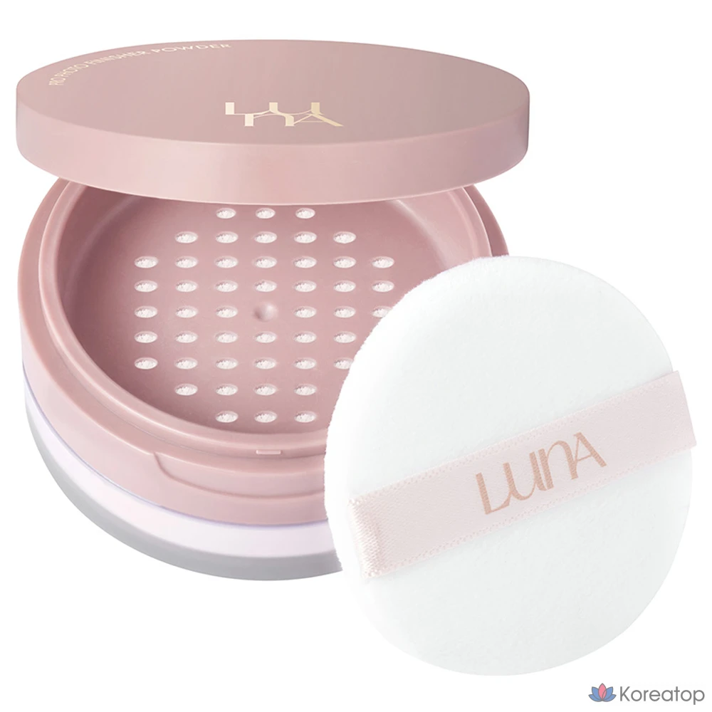 Пудра для лица Luna Pro Photo Finisher Powder, оттенок Pink, 10 г, 1 шт.
