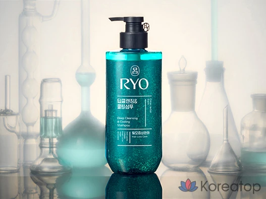 Шампунь Ryo Cheong-a Deep Cleansing &amp; Cooling Anti-Hair Loss Shampoo, аромат Citrus, 480 мл, 1 шт.