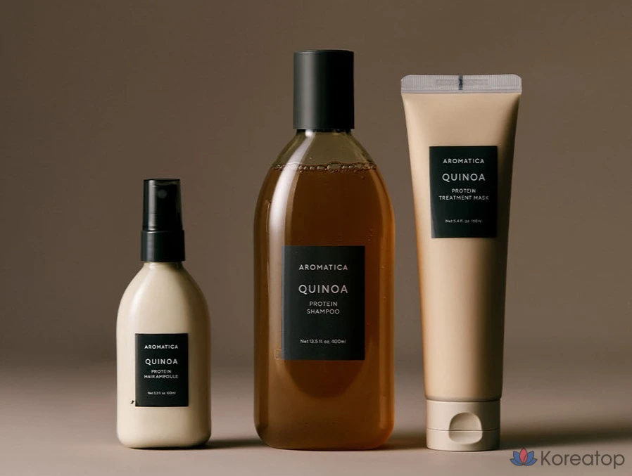Ампульная сыворотка для волос Aromatica Quinoa Protein Hair Ampoule, 100 мл, 1 шт.