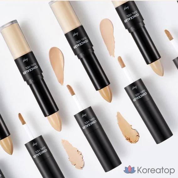 Консилер FMGT Dual Veil Concealer, оттенок V201 Apricot Beige, 1 шт.
