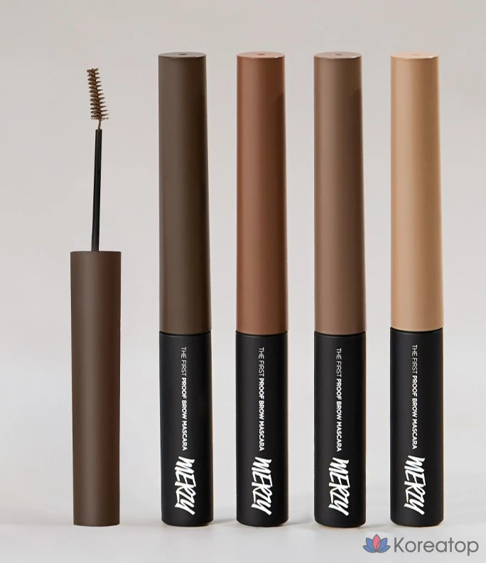 Тушь для бровей MERZY The First Proof Brow Mascara, оттенок BM3 Mocha, 3.5 г, 1 шт.