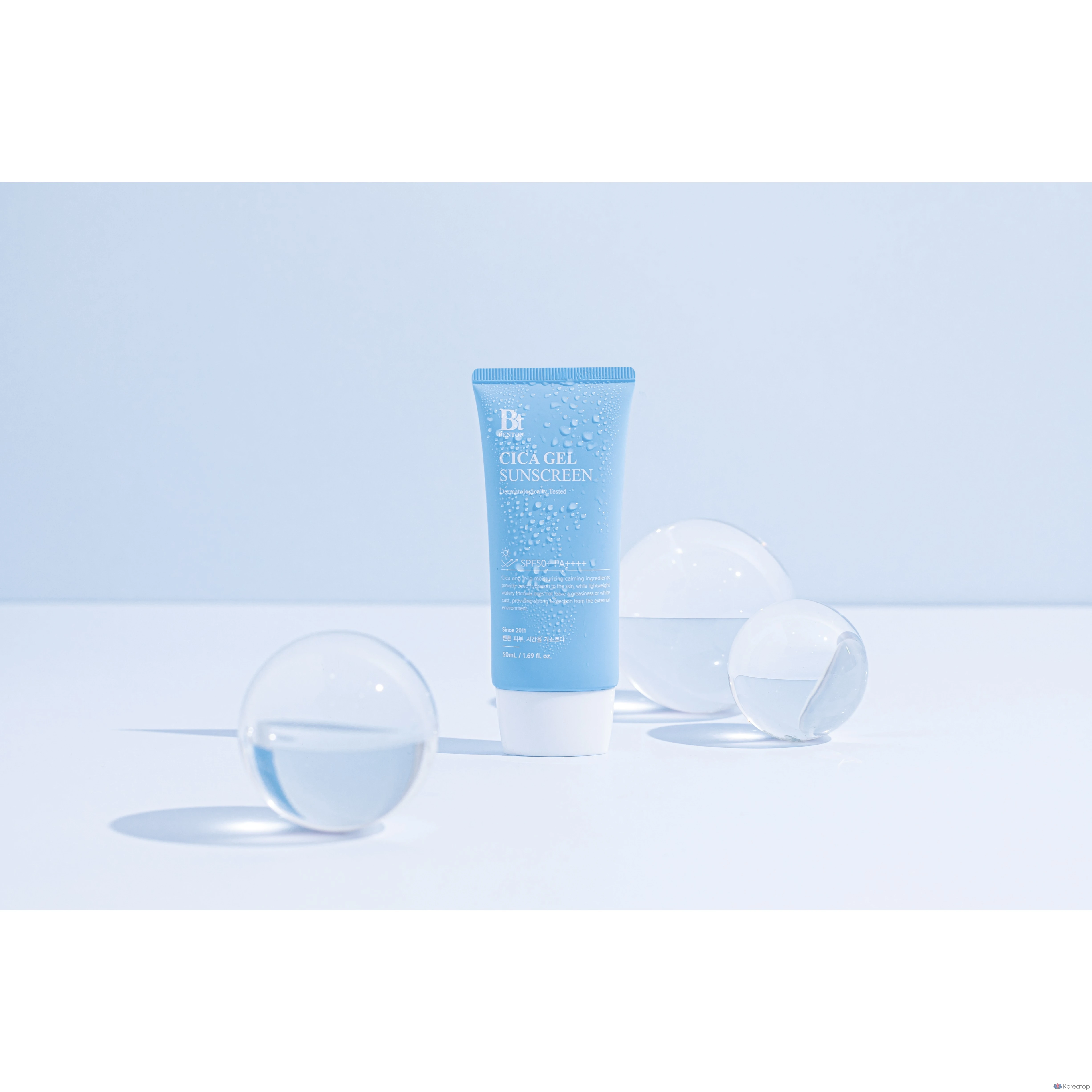 Солнцезащитный крем-сыворотка Benton Cica Moisture Sun Serum SPF50+ PA++++, 50 мл, 1 шт.