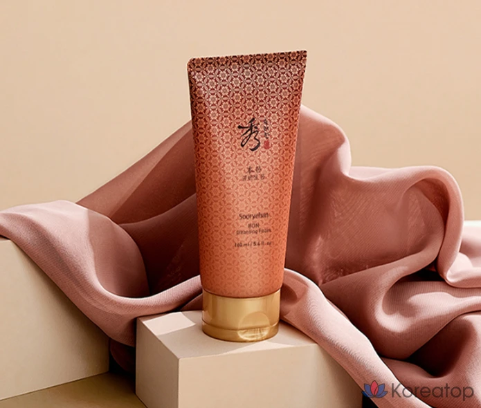 Очищающая пенка Sooryehan Bon Cleansing Foam, 160 мл, 1 шт., фото 2