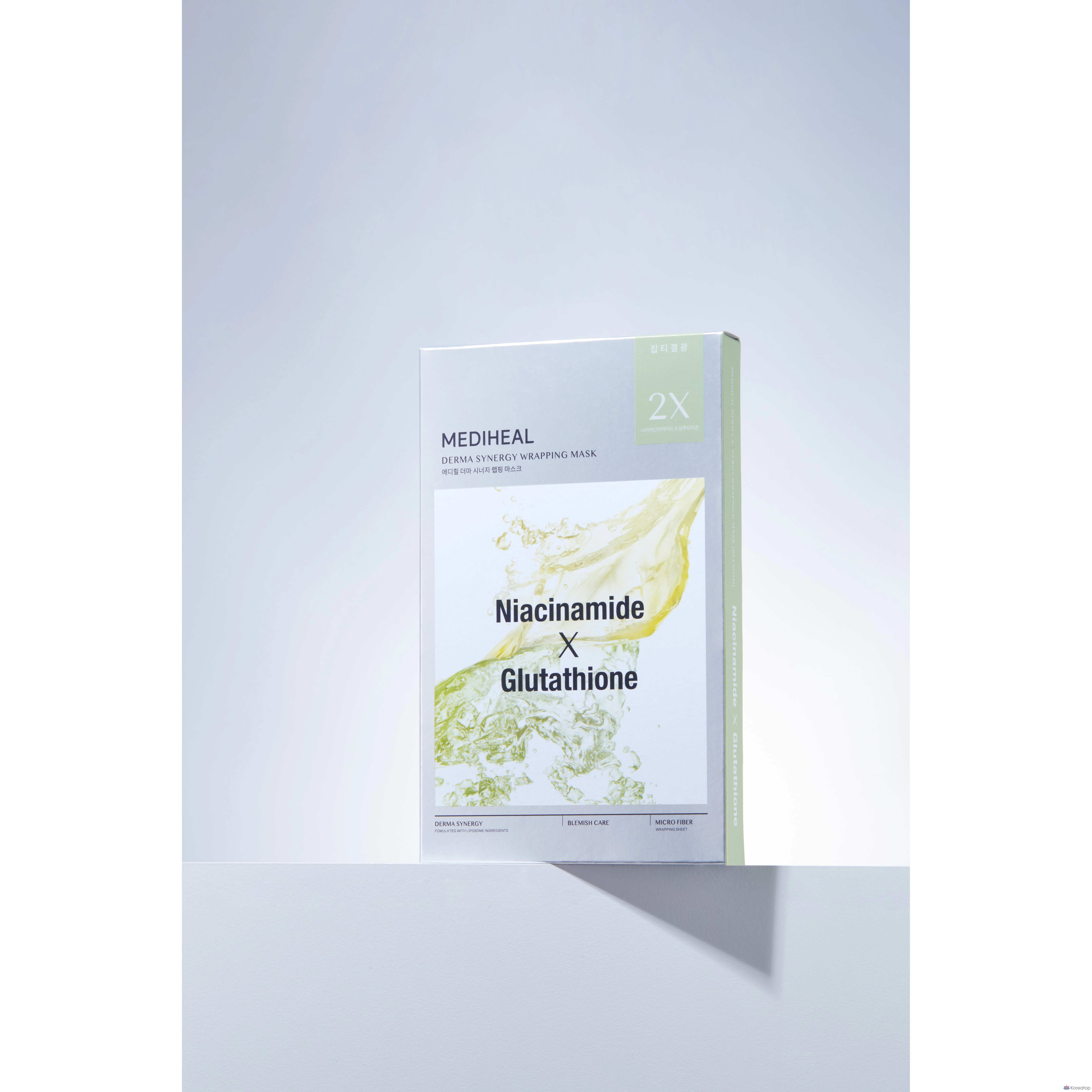 Тканевая маска для лица MEDIHEAL Derma Synergy Wrapping Mask Blemish Glow, 40 шт., фото 2