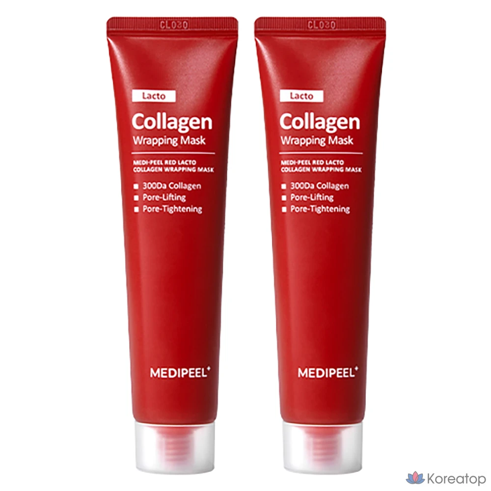 Обертывающая маска Medi-Peel Red Lacto Collagen Wrapping Mask, 70 мл, 2 шт.