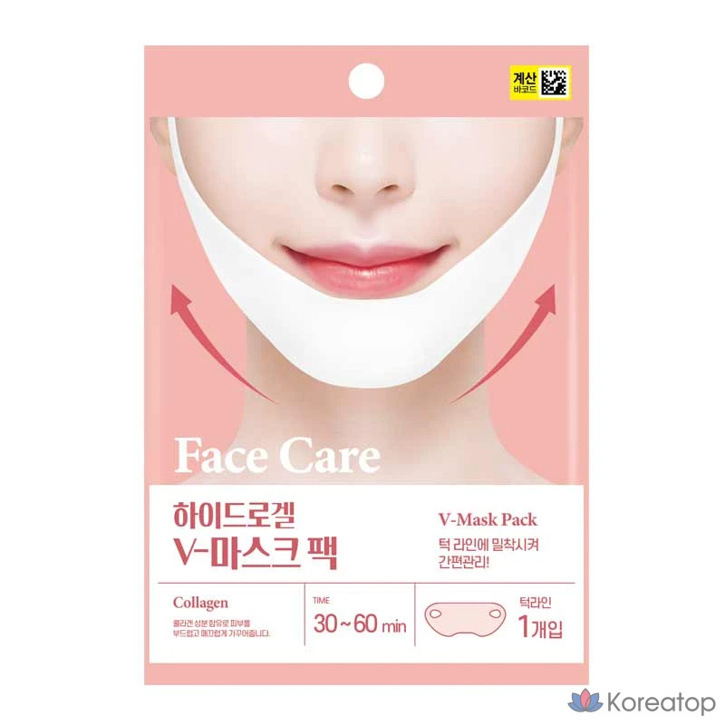 Тканевая маска для лица LOLO SKINNY Hydrogel Lifting Collagen V-Line Mask, 1 шт.