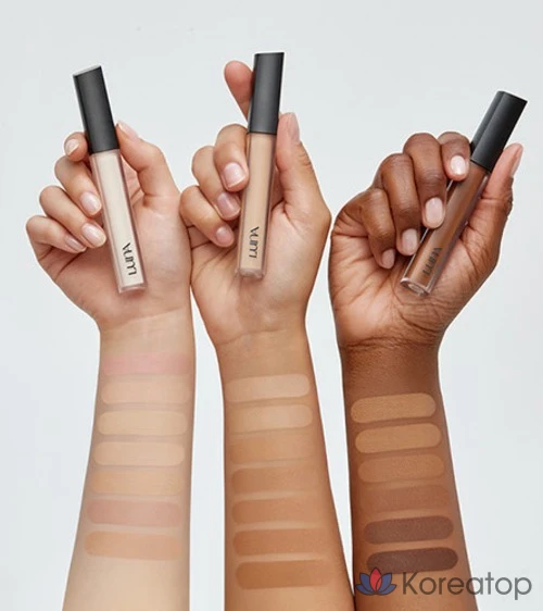 Консилер Luna Long Lasting Tip Concealer Cover Fit EX, оттенок Brightner, 6.5 г, 1 шт., фото 6