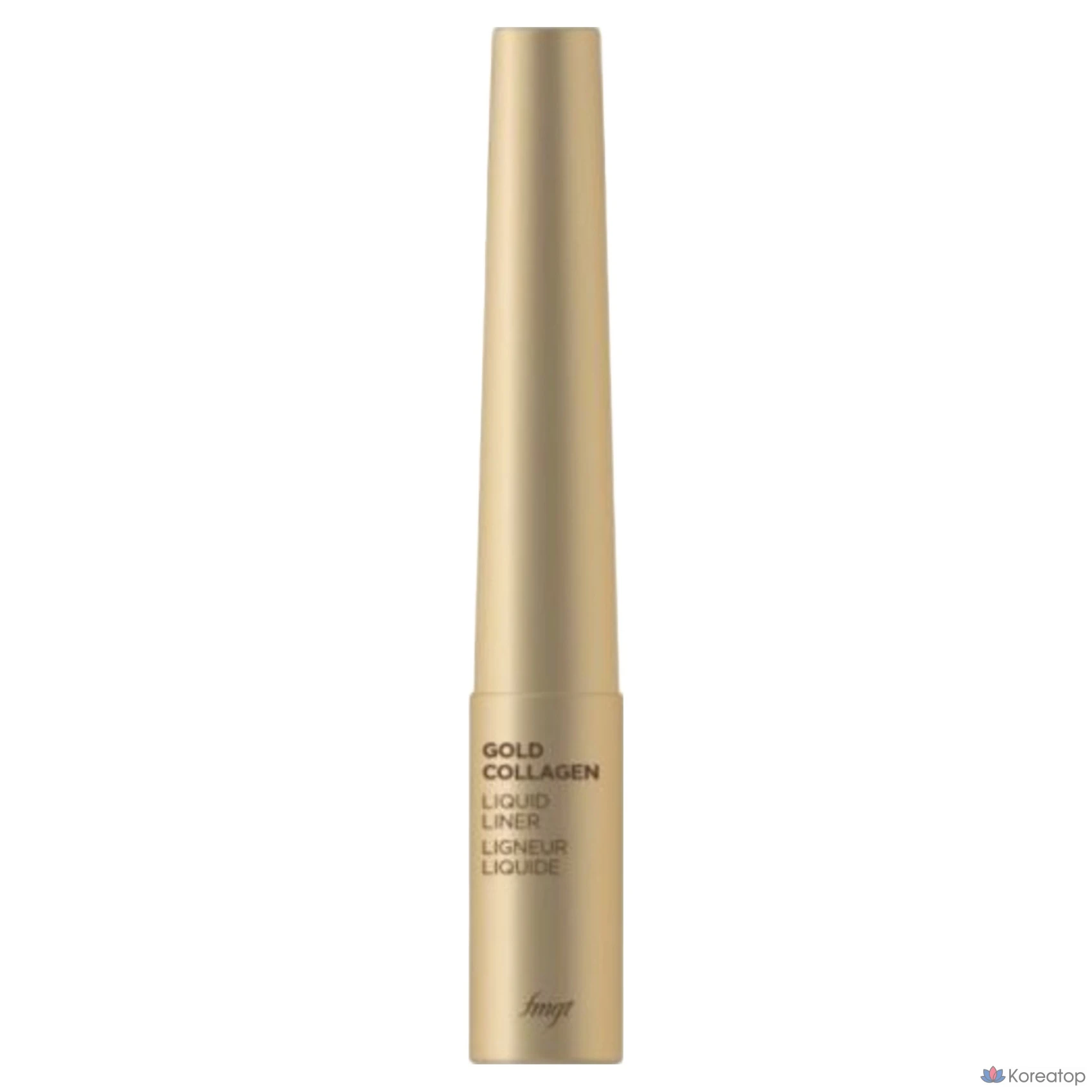 Подводка для глаз FMGT Gold Collagen Liquid Eyeliner, оттенок 01 Black, 5.5 г, 1 шт.