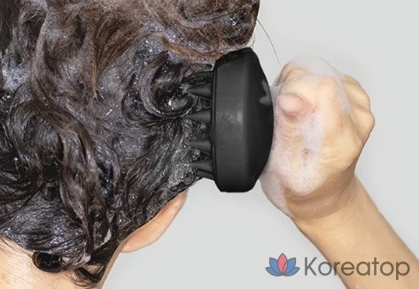 Шампунь для окрашивания Dr. Banggiwon Hair Dye Shampoo Scalp Brush, черный, 1 шт.