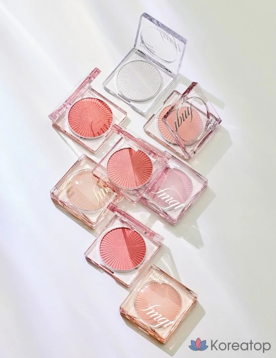 Блушер FMGT The Face Shop Veil Glow Blusher, оттенок 05 Sensory Peach, 5 г, 1 шт., фото 4