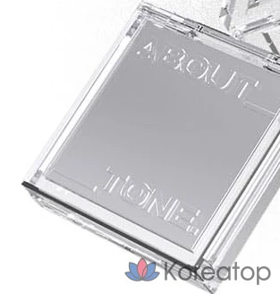 Румяна ABOUT TONE Fluffy Wear Blusher, оттенок 01 Veil Peach, 4.3 г, 1 шт.