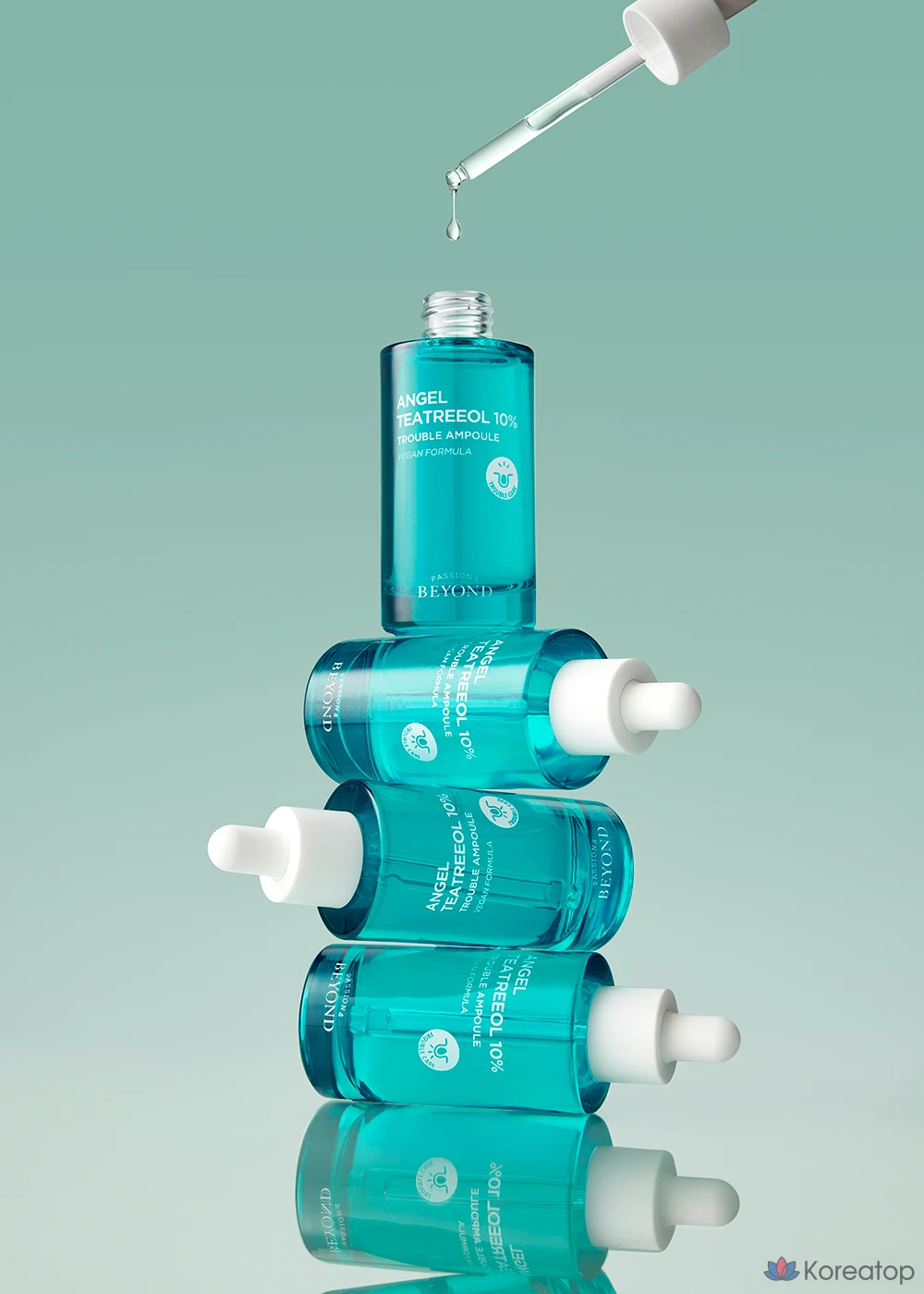 Ампульная сыворотка BEYOND Angel Tea Tree 10% Trouble Ampoule, 50 мл, 1 шт.