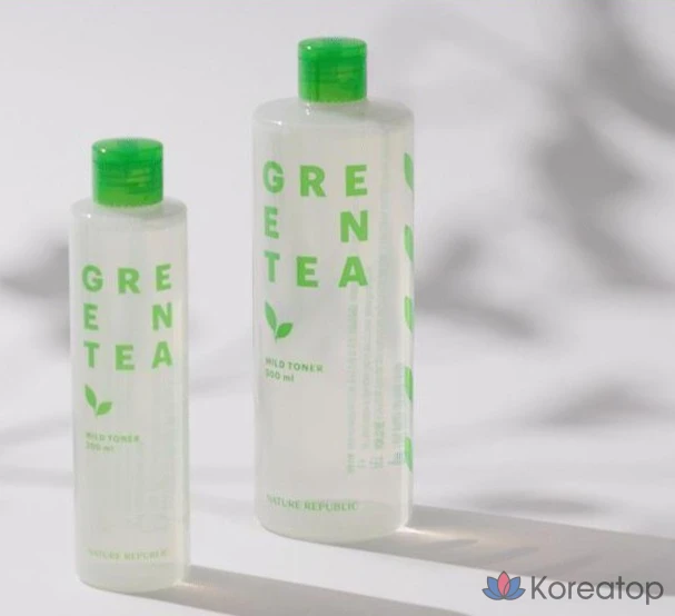 Тонер Nature Republic Clear Green Tea Water Mild Big Toner Special Set, 700 мл, 1 шт.