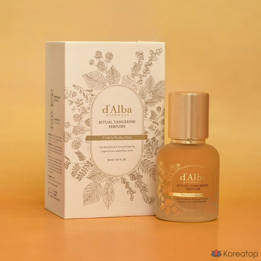 Парфюм d'Alba Ritual Tangerine Perfume, 30 мл, 1 шт.