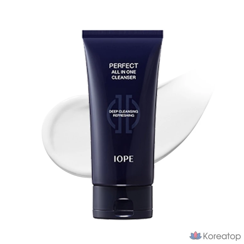 Очищающее средство IOPE Men Perfect Clean All-in-One Cleanser, 125 г, 1 шт.