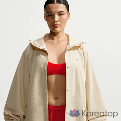 Парка женская Nike Skims Crunch Nylon Hooded Parka, фото 9