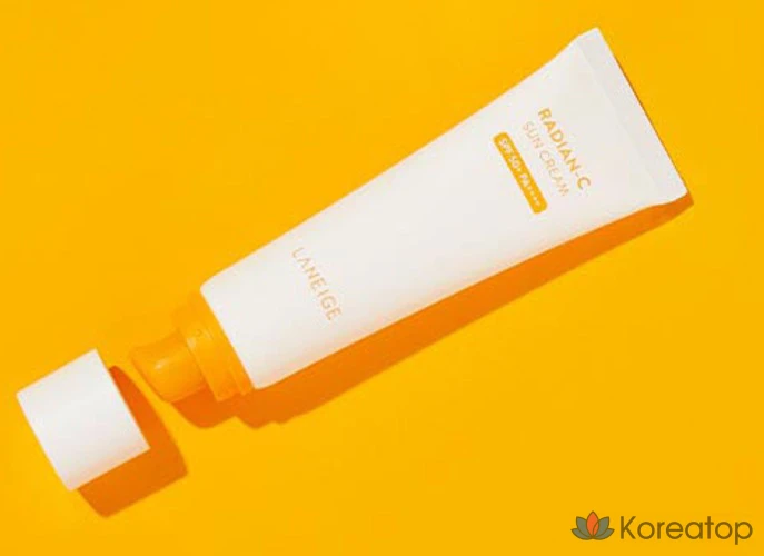 Солнцезащитный крем LANEIGE Radian-C Sun Cream SPF50+ PA++++, 50 г, 1 шт.