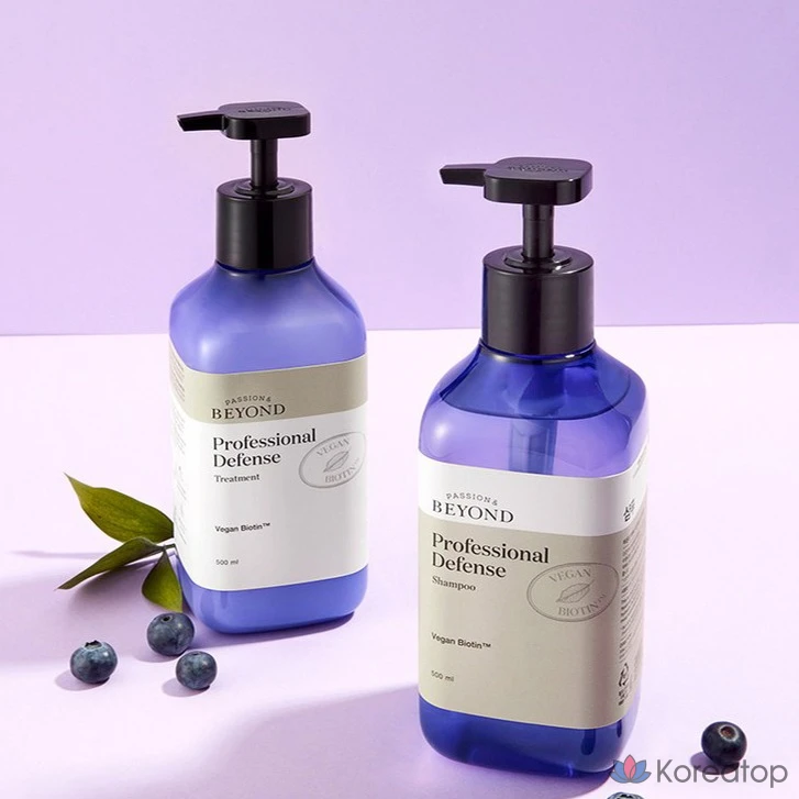 Шампунь BEYOND Professional Defense Vegan Shampoo + Hair Treatment, 500 мл, 1 шт.
