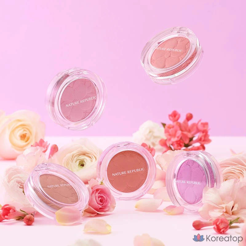 Румяна Nature Republic Baked Blusher, оттенок 05 Peony Purple, 1 шт.