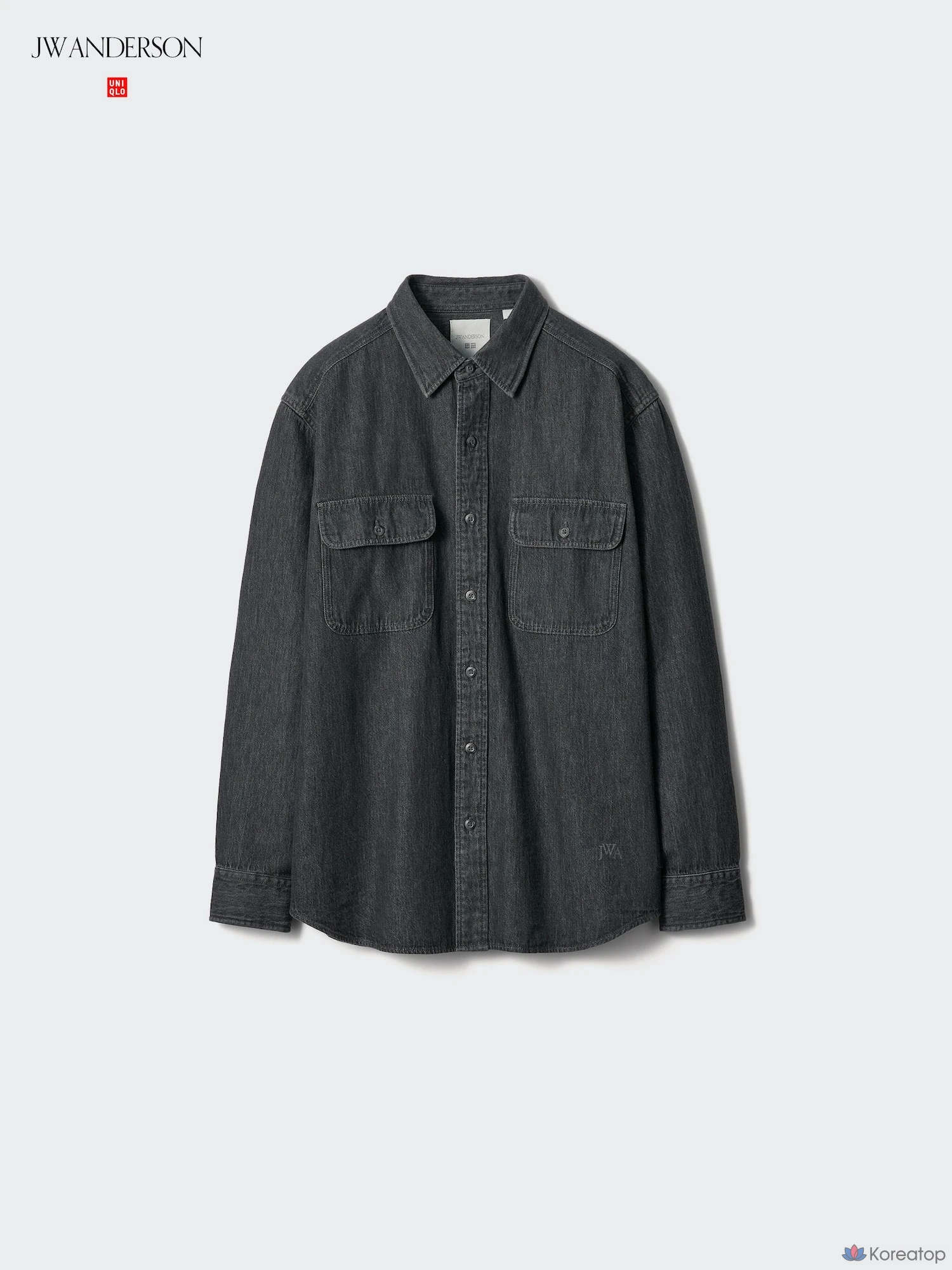Джинсовая рубашка Uniqlo