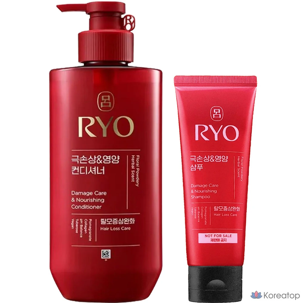 Кондиционер Ryo Hahmbit Extreme Damage Care, 480 мл, 1 шт.