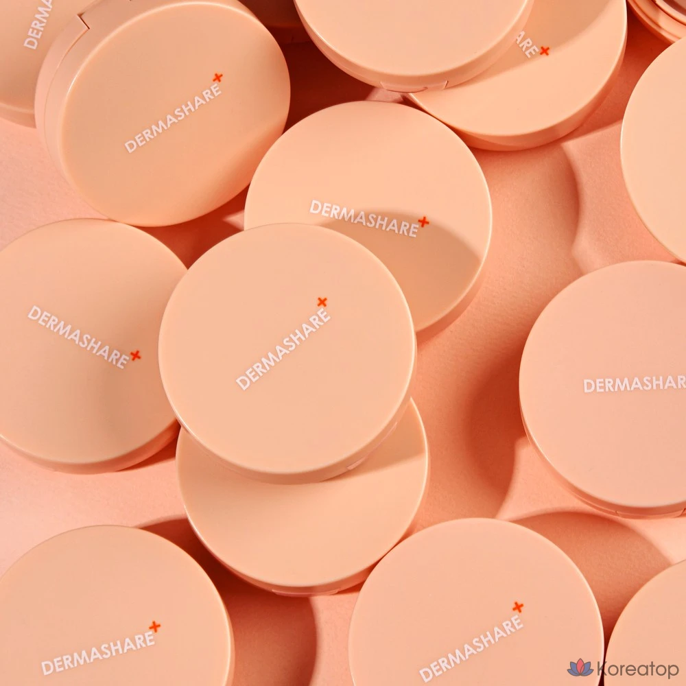 Кушон Dermashare Propolis 25% Longwear Serum Cover Moisture Soothing Glow Foundation Refill, оттенок 23 Natural, 15 г, 1 шт.