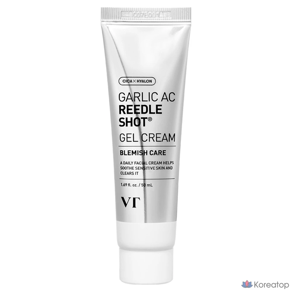 Гель-крем VT Cosmetics Garlic AC Red Shot Gel Cream, 50 мл, 1 шт.