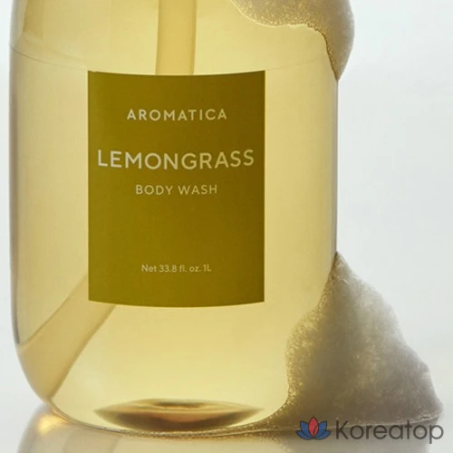 Гидрофильное очищающее средство для тела Aromatica Lemongrass Body Wash, 1 л, 1 шт.